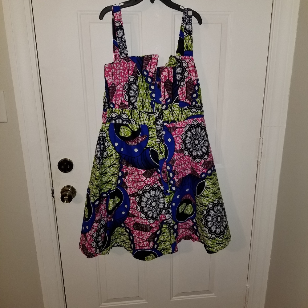 African Dress Size XL